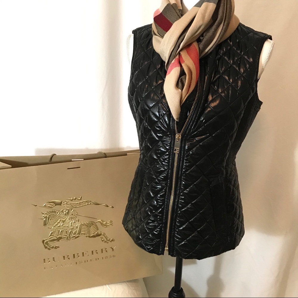 Authentic Burberry Black Vest!